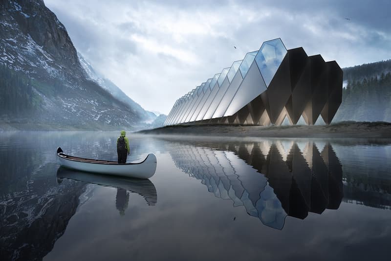 WSP Tetra Hotel Concept Concrete Pods