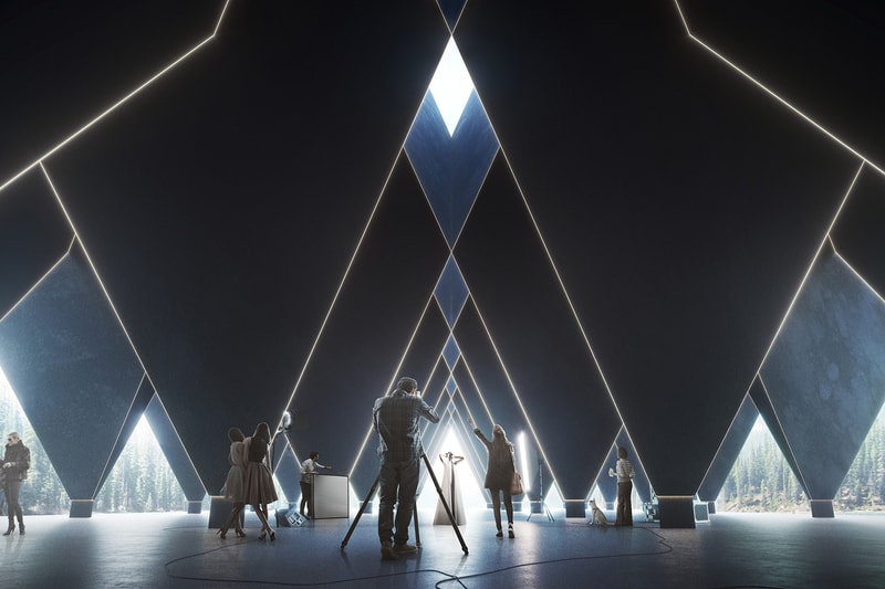 WSP Tetra Hotel Concept Concrete Pods