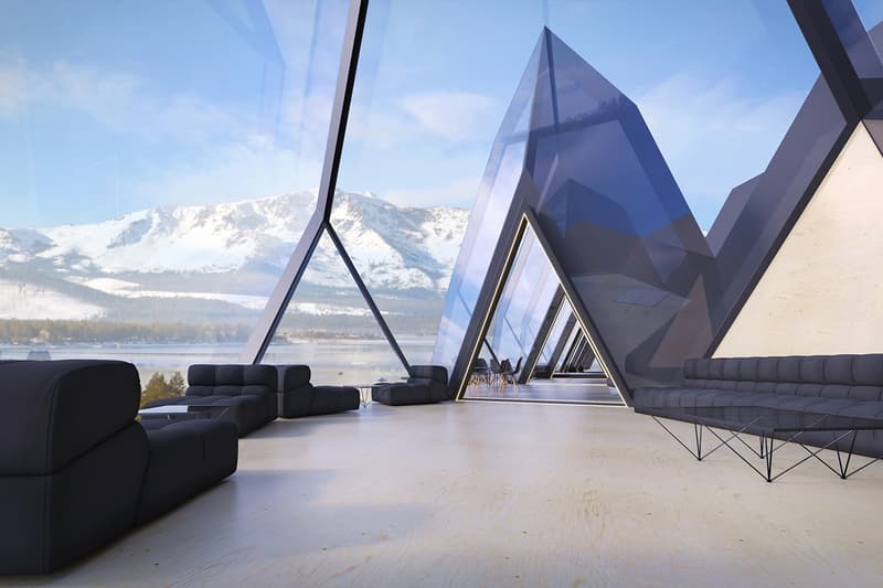 WSP Tetra Hotel Concept Concrete Pods