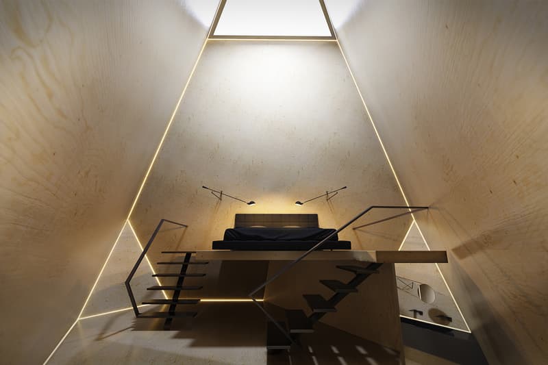WSP Tetra Hotel Concept Concrete Pods