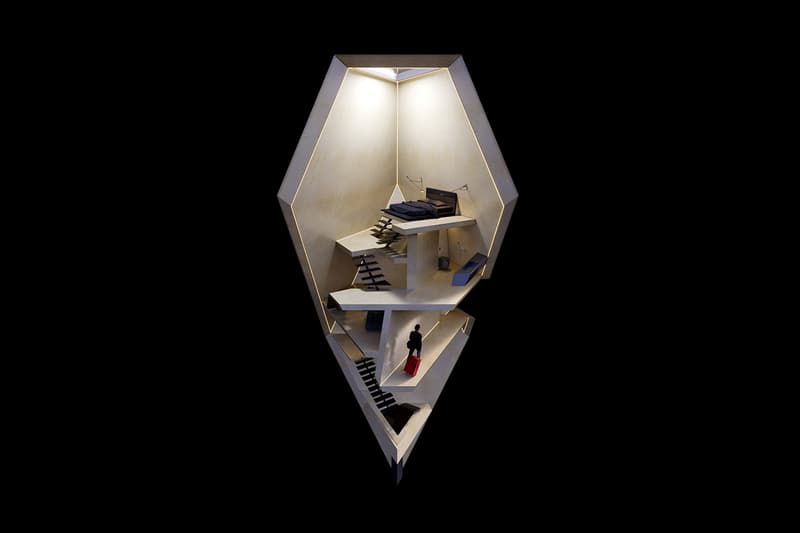 WSP Tetra Hotel Concept Concrete Pods