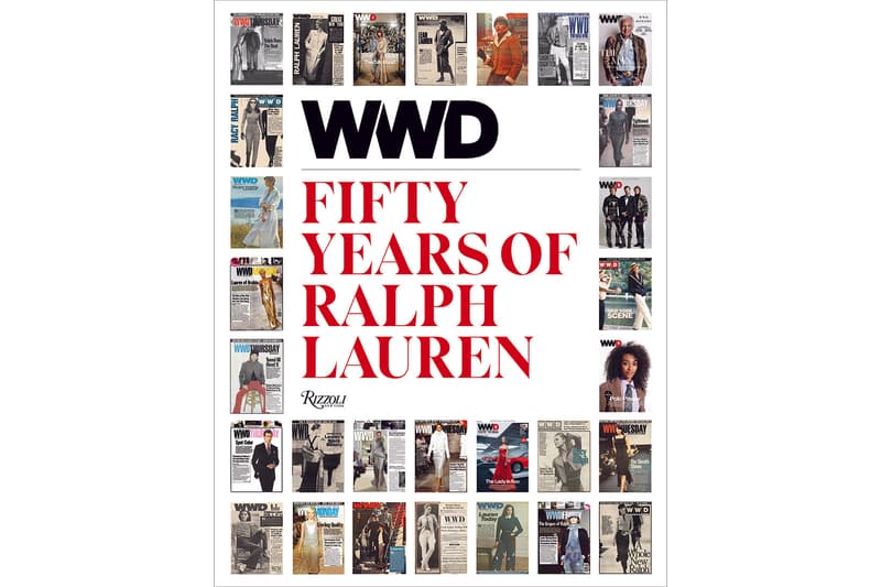 WWD Fifty Years of Ralph Lauren Book Rizzoli archival photograph 50 anniversary new york