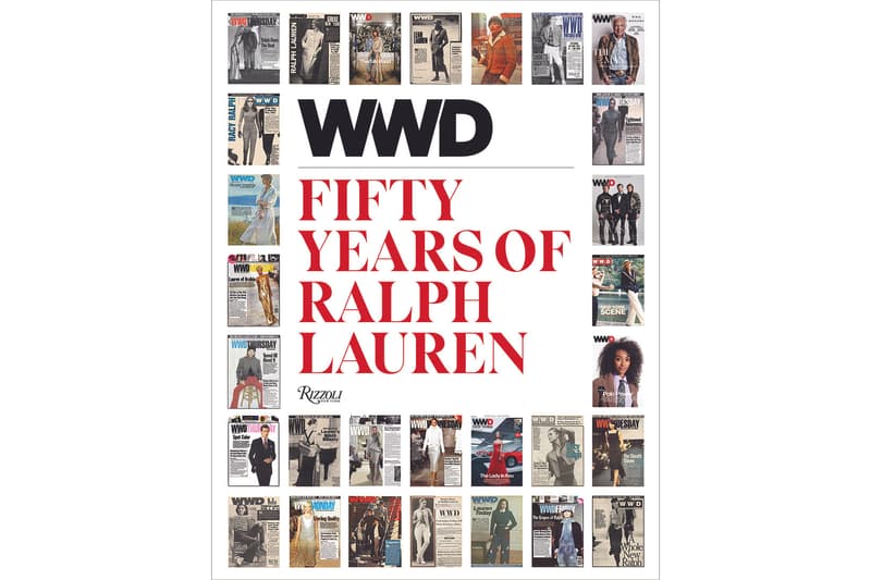 WWD Fifty Years of Ralph Lauren Book Rizzoli archival photograph 50 anniversary new york