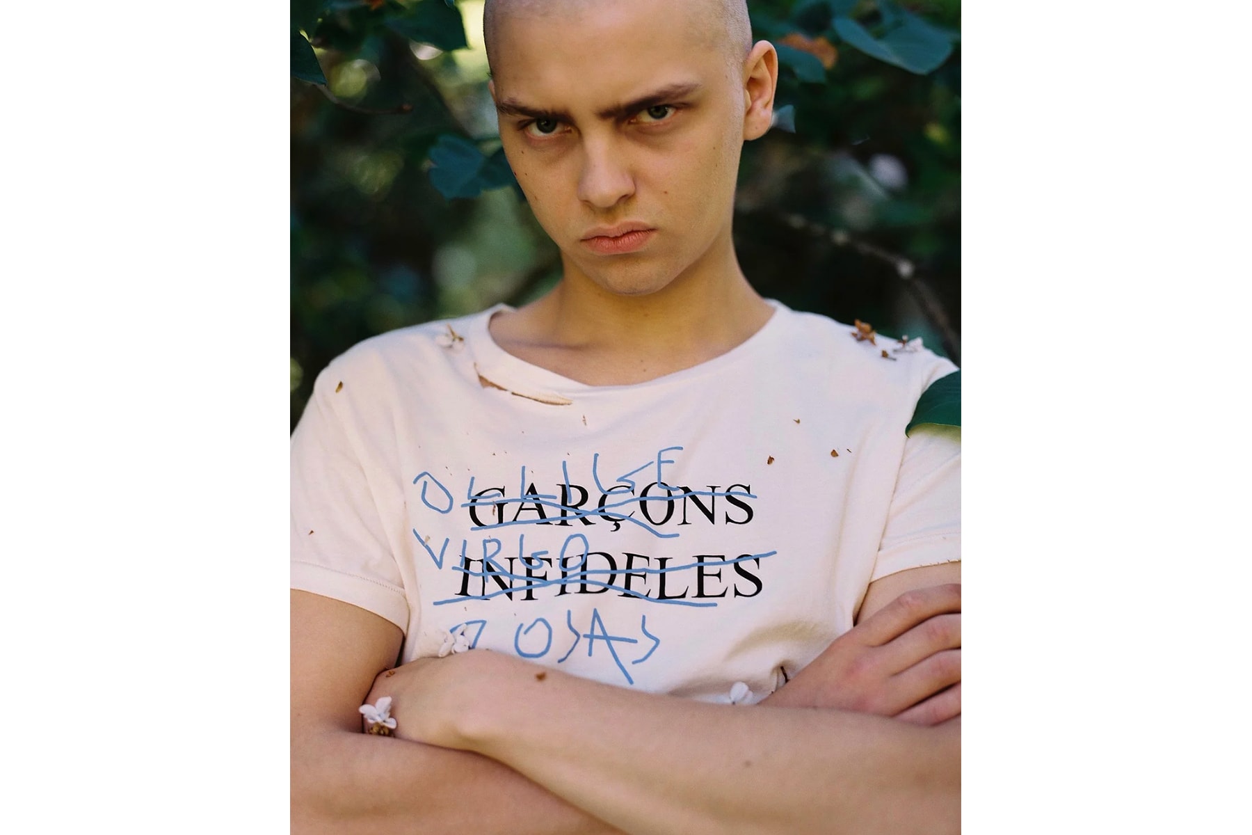 /017 Garçons Infidèles Spring Summer 2018 Editorial Jacket Sweater T Shirt