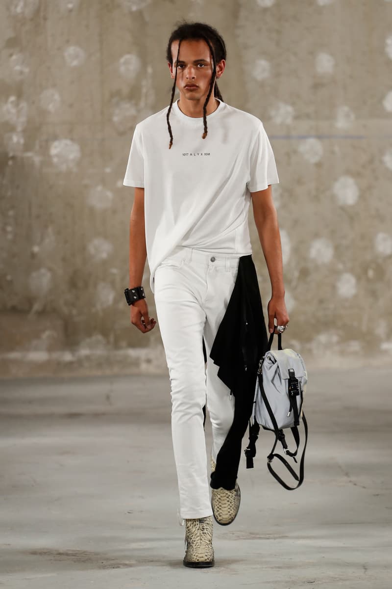 1017 ALYX 9SM Spring Summer 2019 Collection Runway Matthew Williams Nike ROA Mackintosh