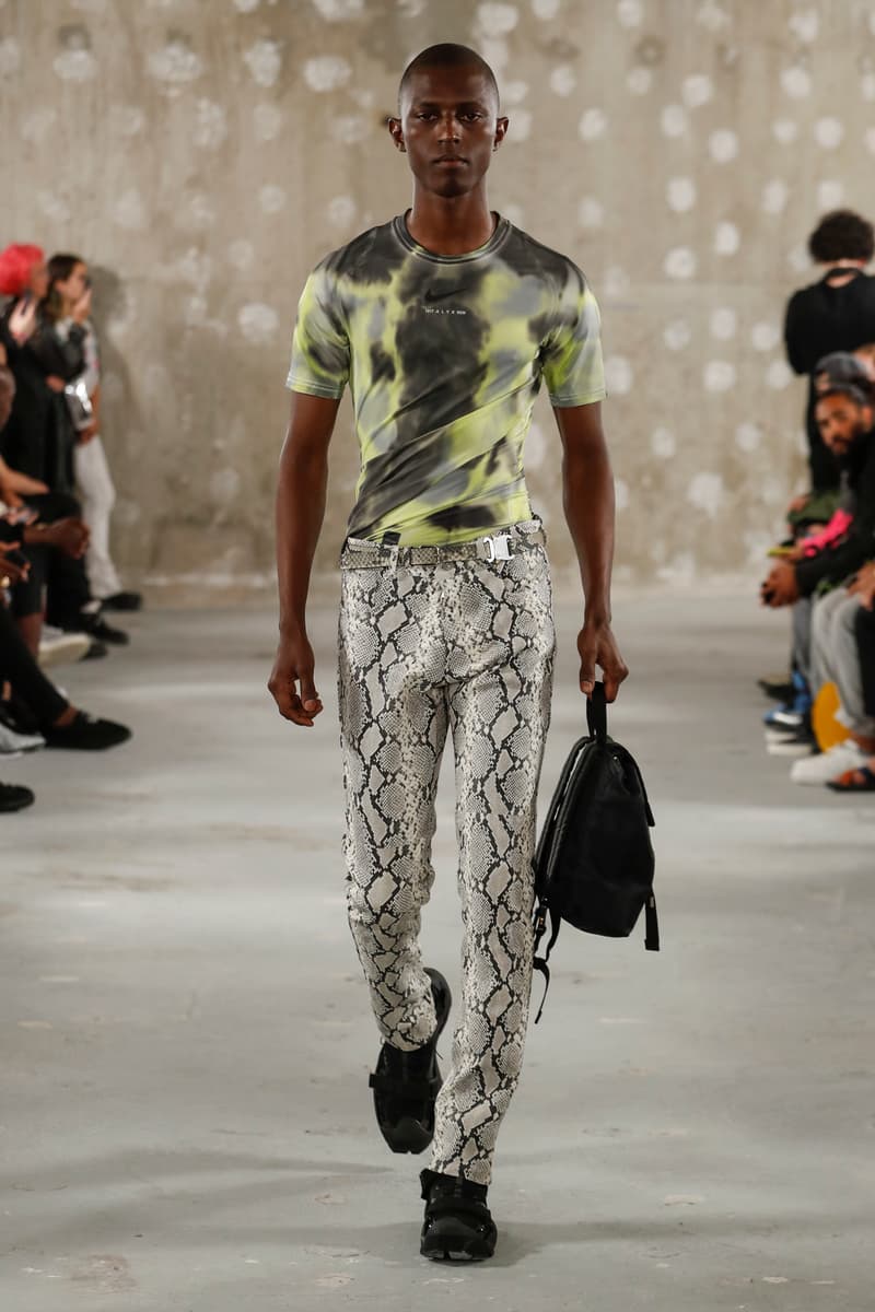 1017 ALYX 9SM Spring Summer 2019 Collection Runway Matthew Williams Nike ROA Mackintosh