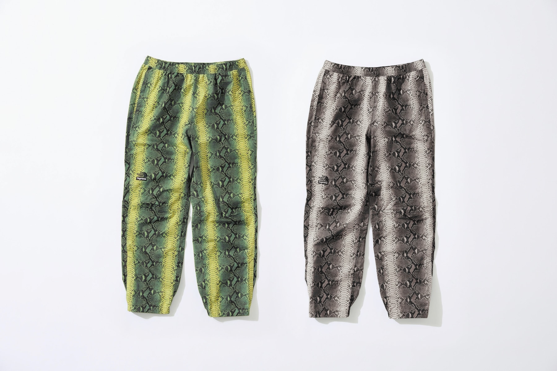 Supreme The North Face Snake Print Pants Spring Collection