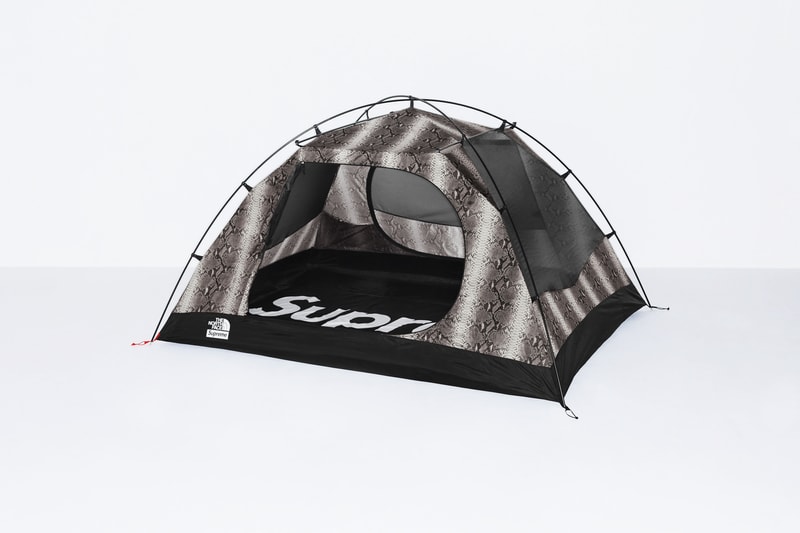 Supreme The North Face Snake Print Stormbreak 3 Tent Spring Collection
