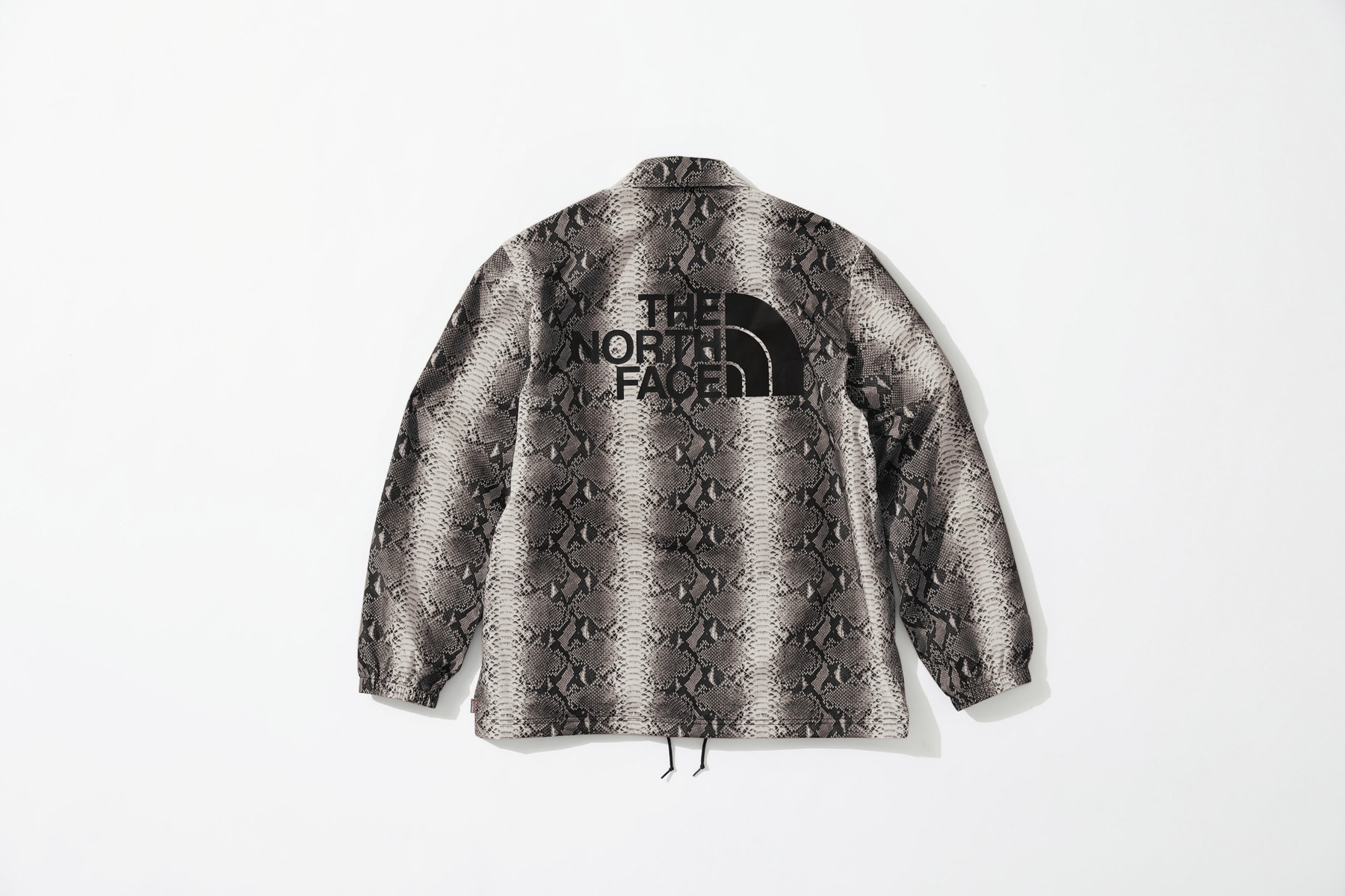 Supreme The North Face Snake Print Coach Jacket Spring Collection