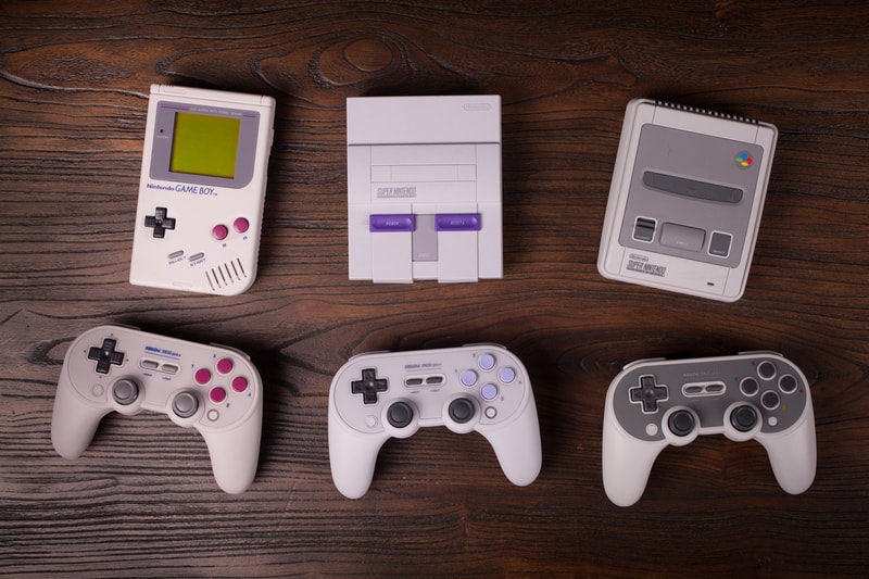 8BitDo New Retro Inspired Controllers