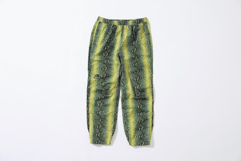 Supreme The North Face Snake Print Pants Spring Collection