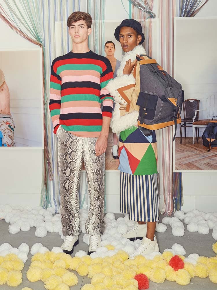 LOEWE Spring Summer 2019 Presentation collection jw anderson Place Saint-Sulpice Duane Michals disney dumbo