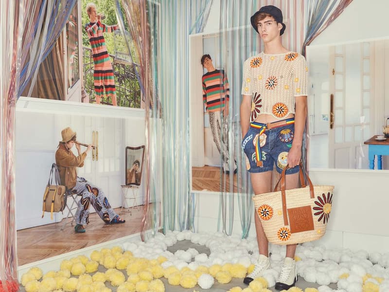 LOEWE Spring Summer 2019 Presentation collection jw anderson Place Saint-Sulpice Duane Michals disney dumbo