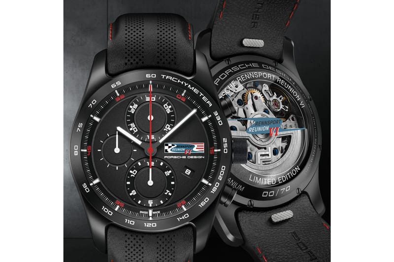 Porsche Design Celebrates Porsche's 70th Anniversary with the Chronotimer Rennsport Reunion VI
