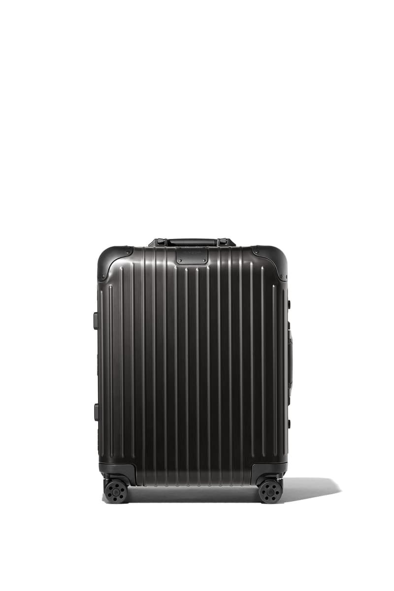 rimowa aluminum luggage redesign suitcases  Essential polycarbonate LITE original model drop release info logo june 5 2018