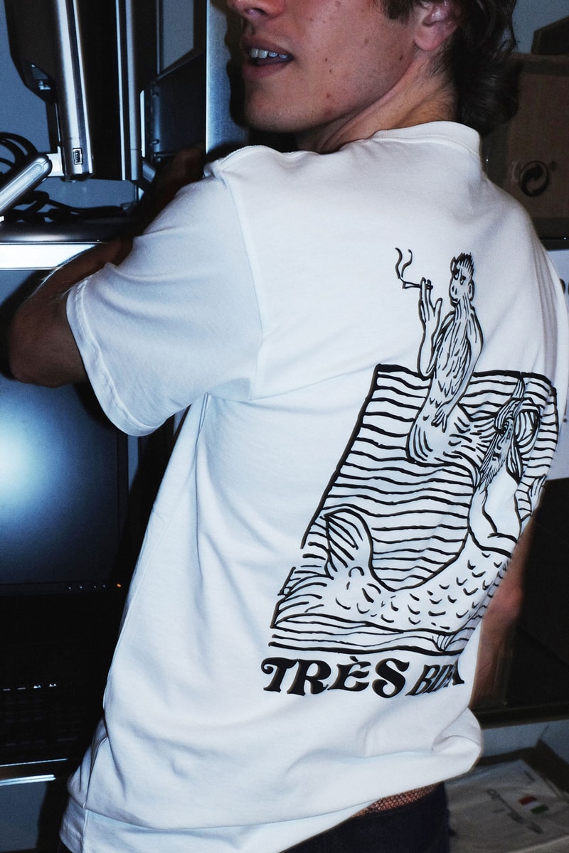 Très Bien fall winter 2018 souvenir tee shirt drop junior executive graphic shop