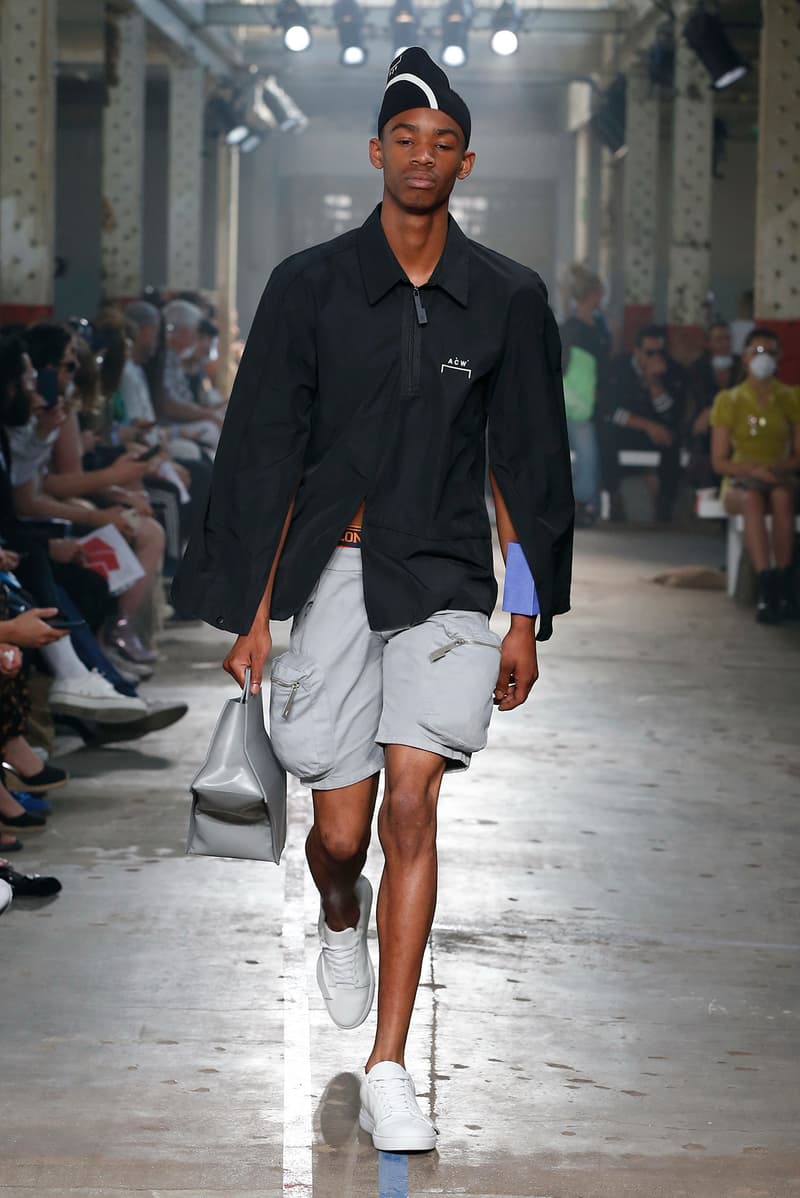 A Cold Wall samuel ross spring summer 2019 collection runway look london fashion week mens june 10 2018 premiere