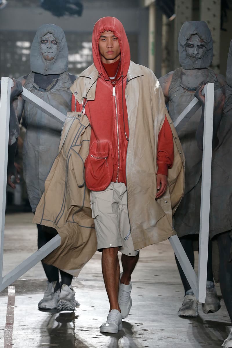 A Cold Wall samuel ross spring summer 2019 collection runway look london fashion week mens june 10 2018 premiere