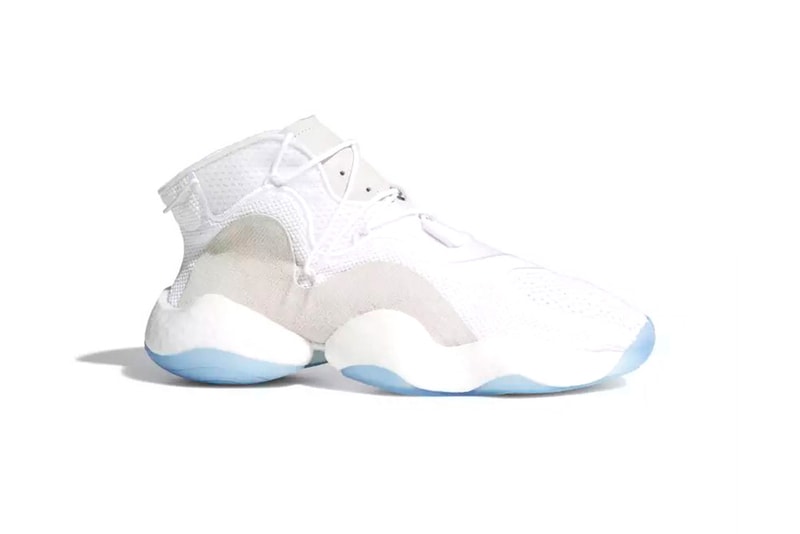 adidas Crazy BYW cloud white real purple 2018 july footwear