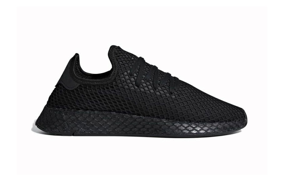 adidas Deerupt Summer 2018 release info sneakers footwear core black cloud white turbo Hi-Res Aqua