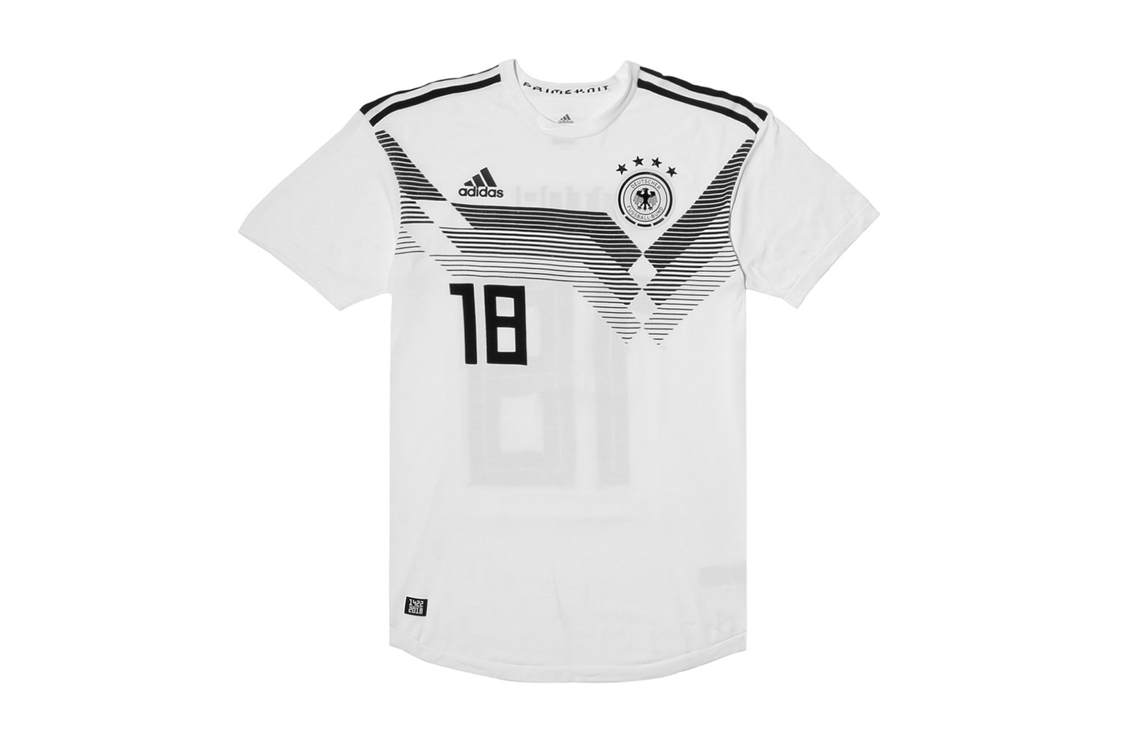 adidas Limited Edition Primeknit Germany Soccer Jersey white black 2018 world cup june release date info drop football fifa