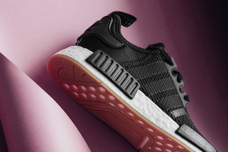 adidas originals NMD R1 Black Gum release info sneakers footwear