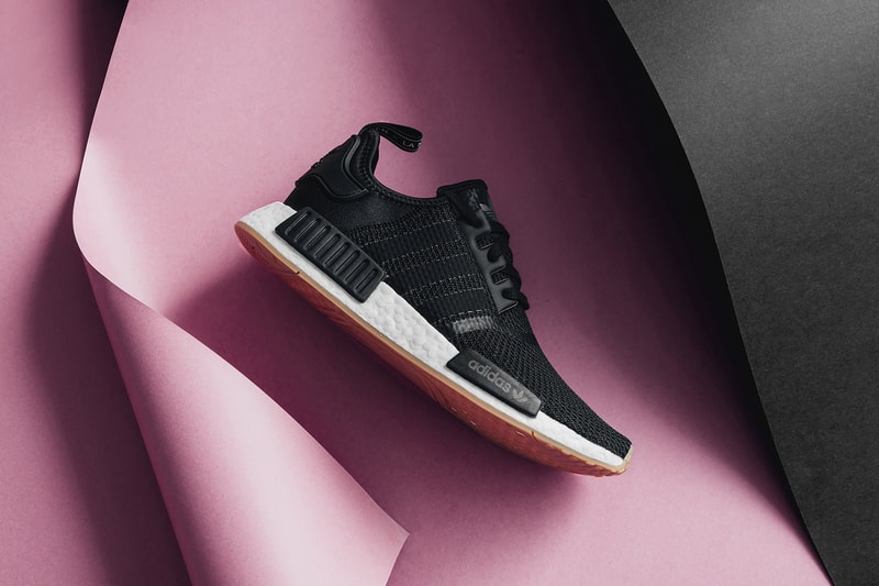 adidas originals NMD R1 Black Gum release info sneakers footwear