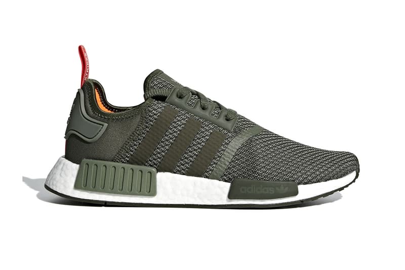 adidas NMD R1 olive black release info sneakers footwear summer 2018