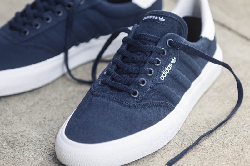 adidas skateboarding 3MC 2018 july footwear navy triple black triple white release info date
