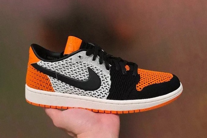 Air Jordan 1 Low Flyknit Surfaces in "Shattered Backboard"