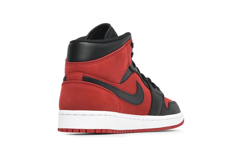 Air Jordan 1 Mid Bred red black white release info sneakers footwear