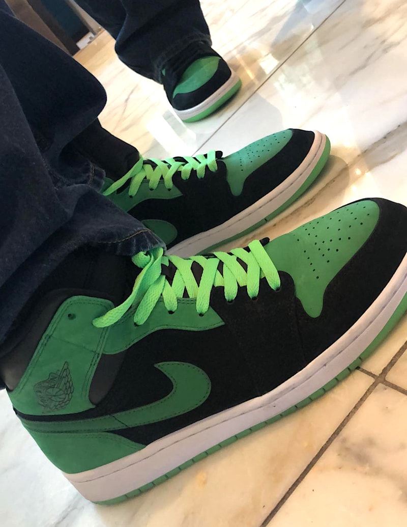 Microsoft Air Jordan 1 Xbox E3 Electronics Expo Release Details First Look Closer Look Green Black