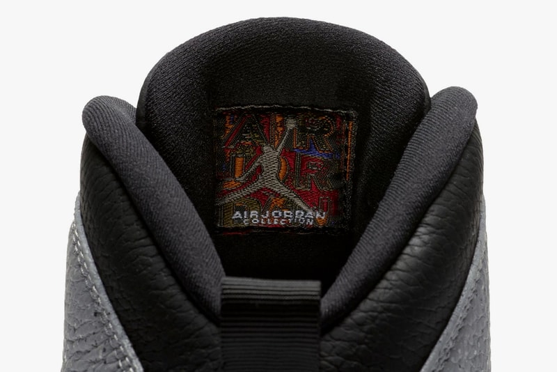 Air Jordan 10 Retro “Light Smoke” Release date jordan brand info drop sneaker footwear black white grey speckled Michael jordan