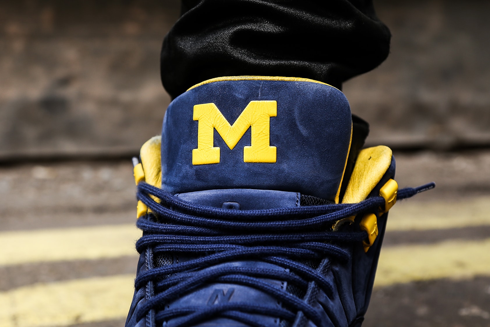 Air Jordan 12 x Public School NY "Michigan" Friends & Family Closer Look Sneakers Kicks Shoes Trainers Collab Collaboration Rare Coming Releasing Soon