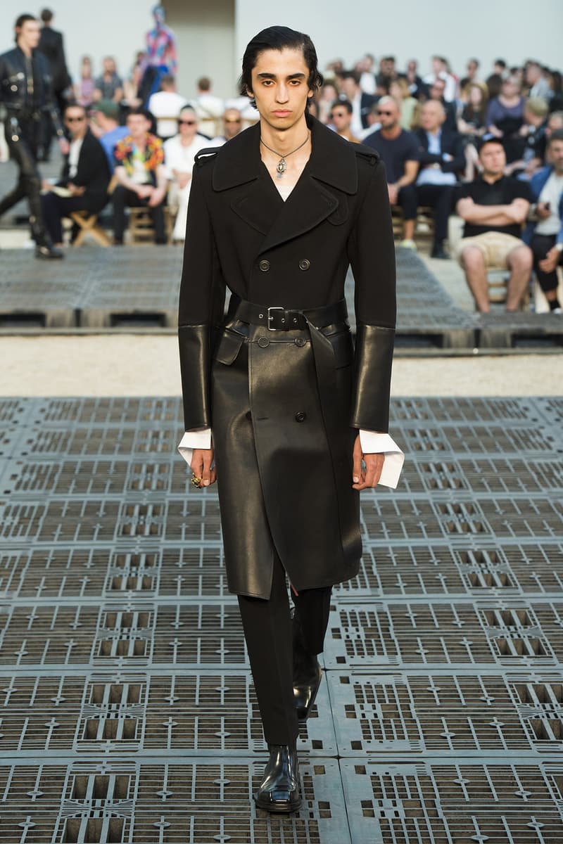 Alexander McQueen spring summer 2019 runway collection paris fashion week mens Sarah Burton