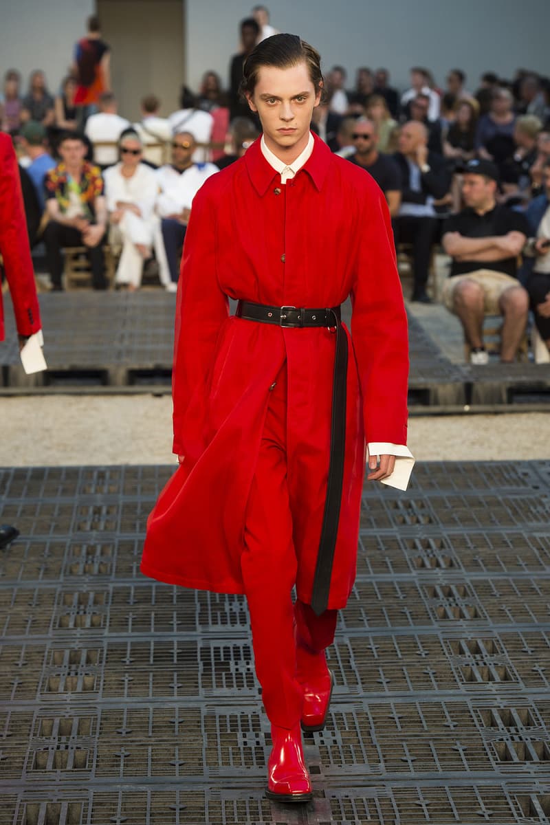 Alexander McQueen spring summer 2019 runway collection paris fashion week mens Sarah Burton