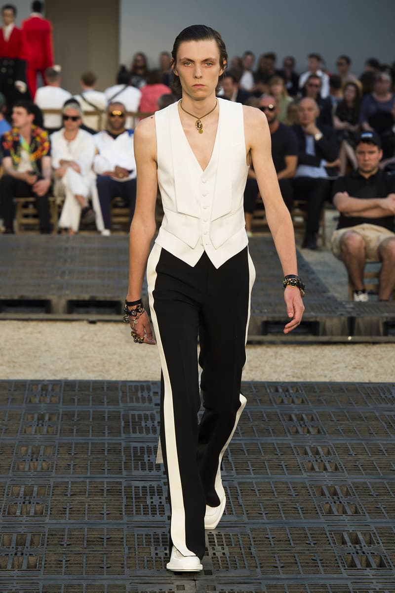 Alexander McQueen spring summer 2019 runway collection paris fashion week mens Sarah Burton