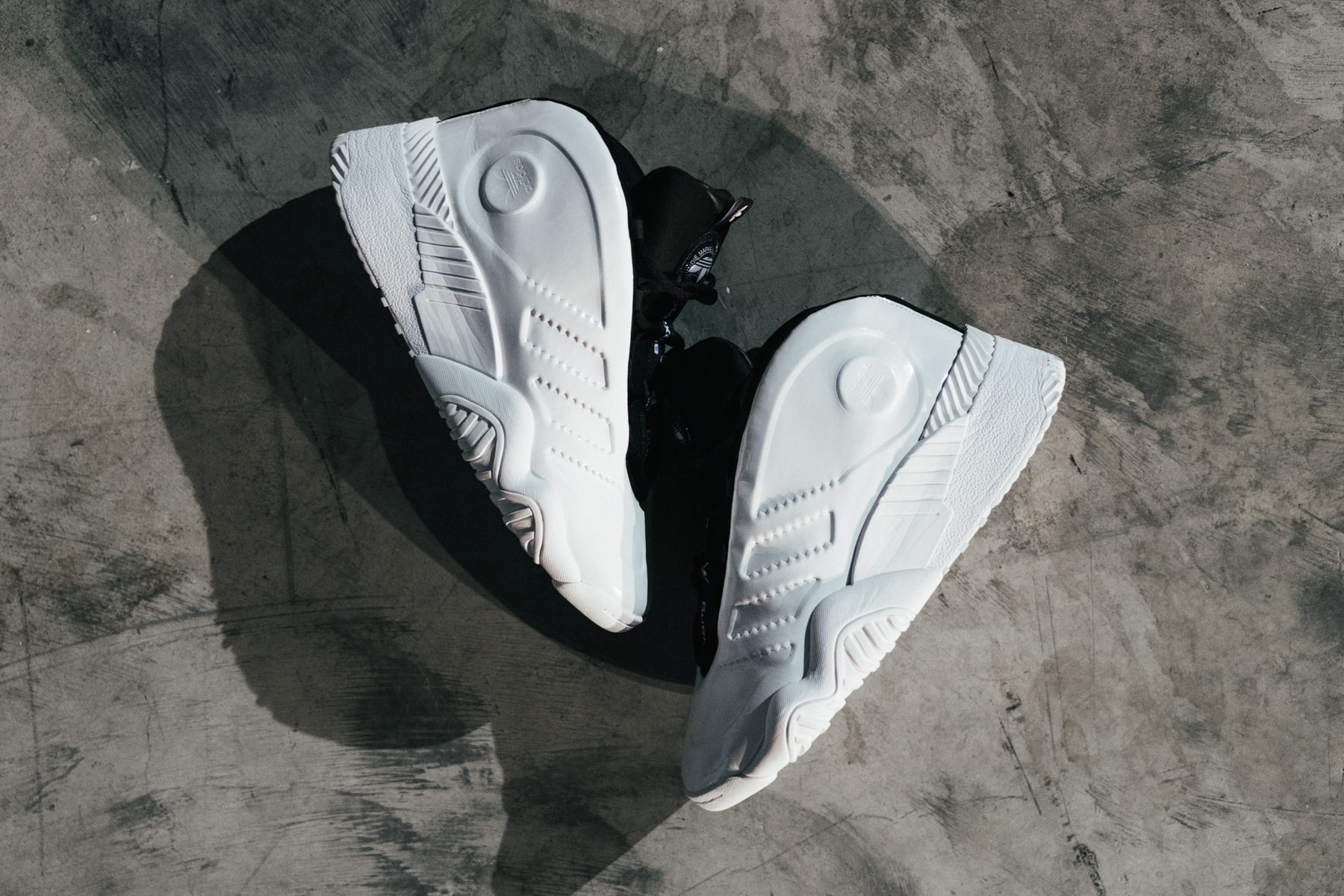 Alexander Wang Collection 1 adidas crazy 97 sneaker white