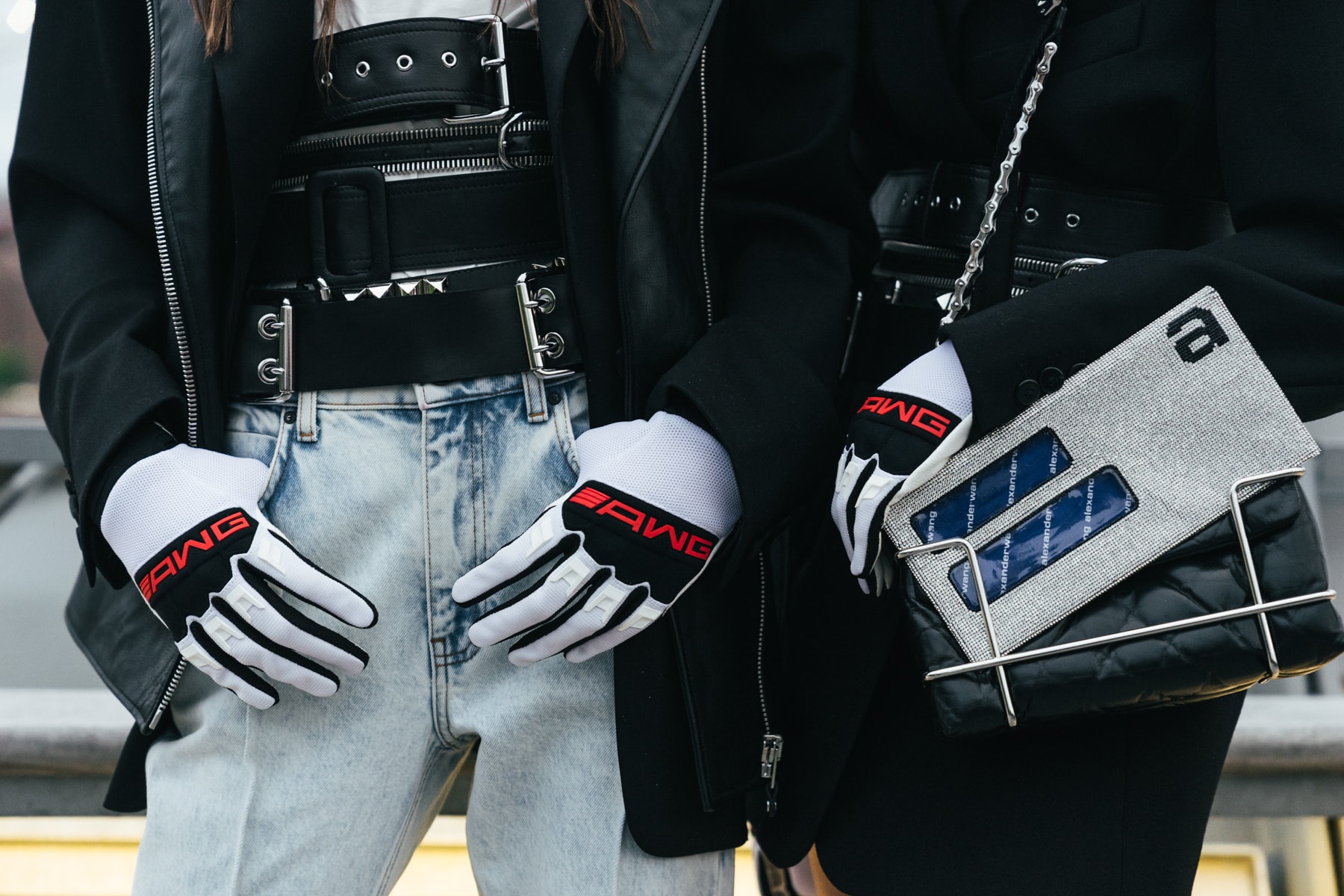 Alexander Wang Collection 1 accessories gloves bags