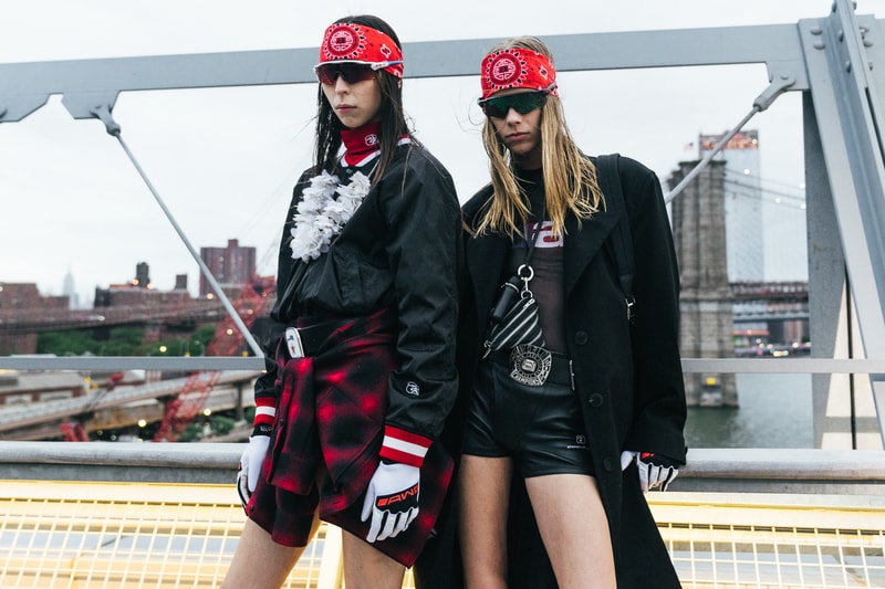 Alexander Wang Collection 1 Runway 2018 NYC #WANGUSA behind the scenes pier 19 Spring summer 2019 manhattan new york fashion week bella hadid