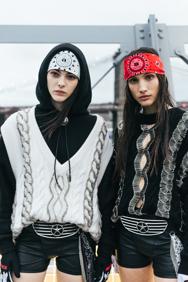 Alexander Wang Collection 1 Runway 2018 NYC #WANGUSA behind the scenes pier 19 Spring summer 2019 manhattan new york fashion week bella hadid