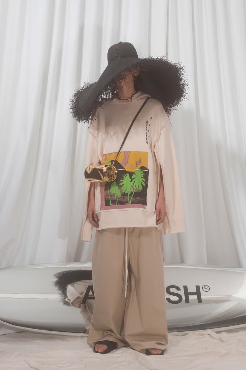 AMBUSH Yoon ahn verbal spring summer 2019 collection runway presentation surfboard hawaii beach