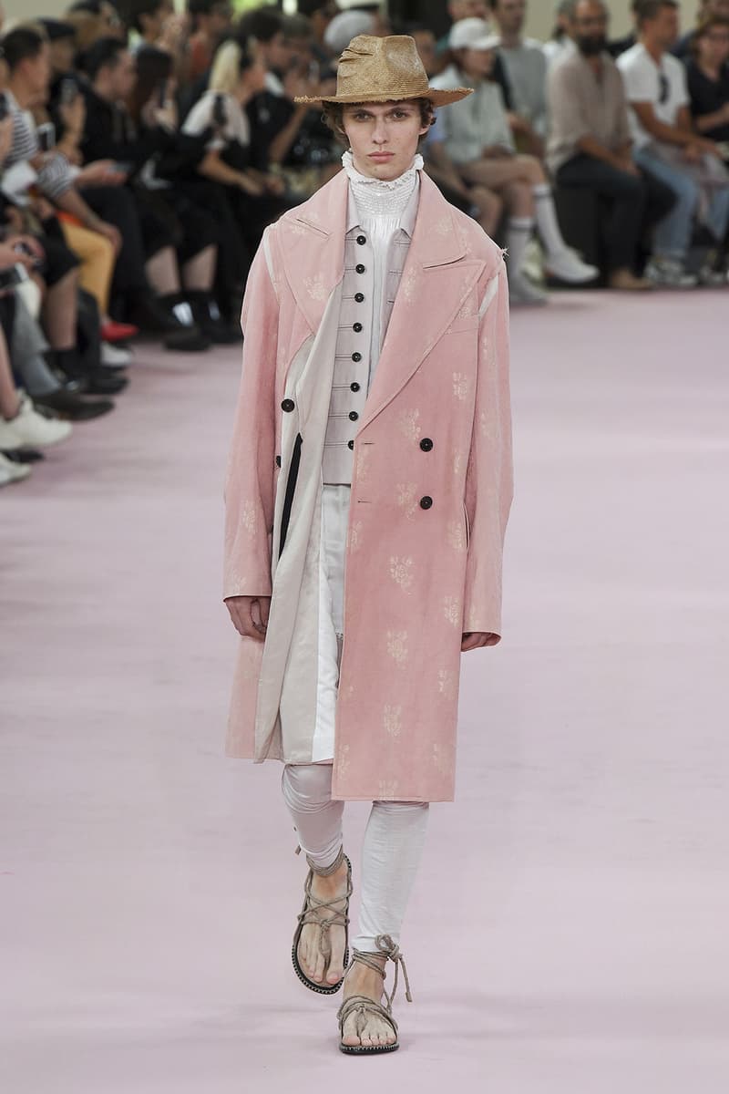 Ann Demeulemeester spring summer 2019 runway show paris fashion week men Sébastien Meunier