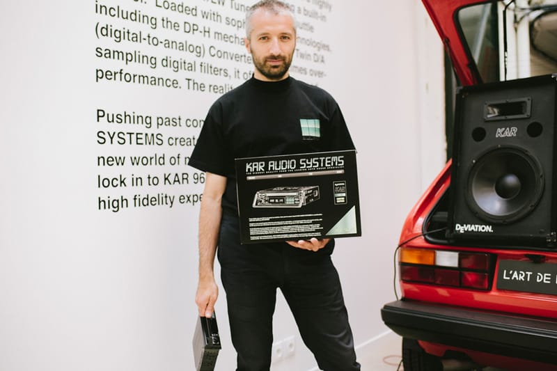 An Exclusive Look Inside L'art de l'automobile's KAR AUDIO SYSTEMS Pop-Up