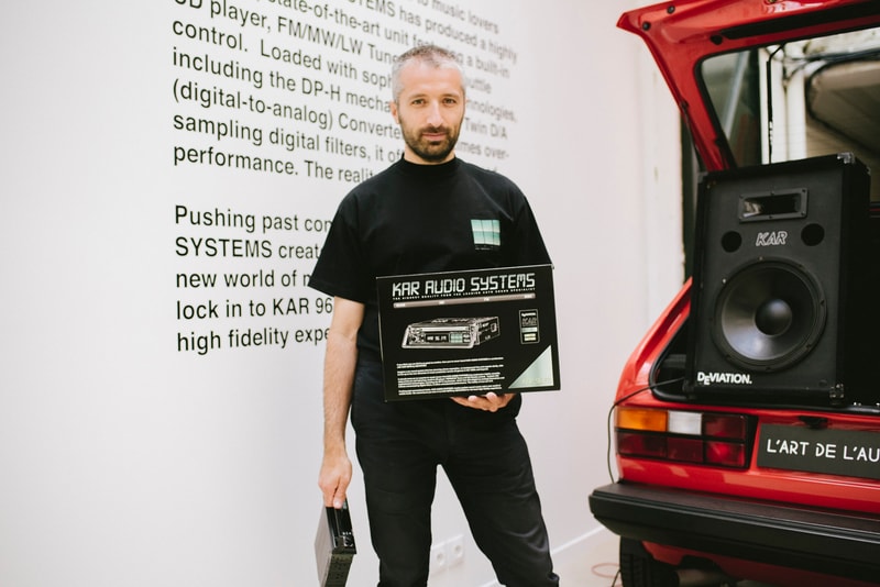 Lart de lautomobile Arthur Kar Audio Systems Paris fashion week Pop-Up spring summer 2018 Benji B deviation