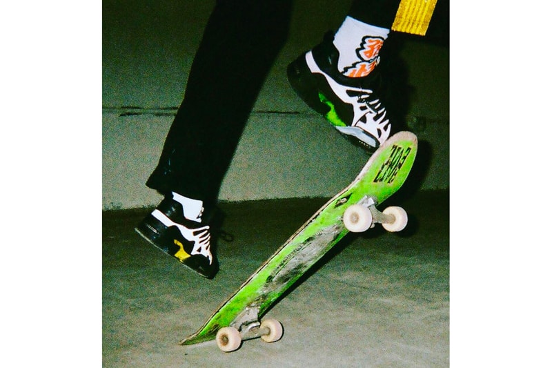 A$AP Rocky Under Armour Sneaker New Colorway black white green yellow skate asap rocky