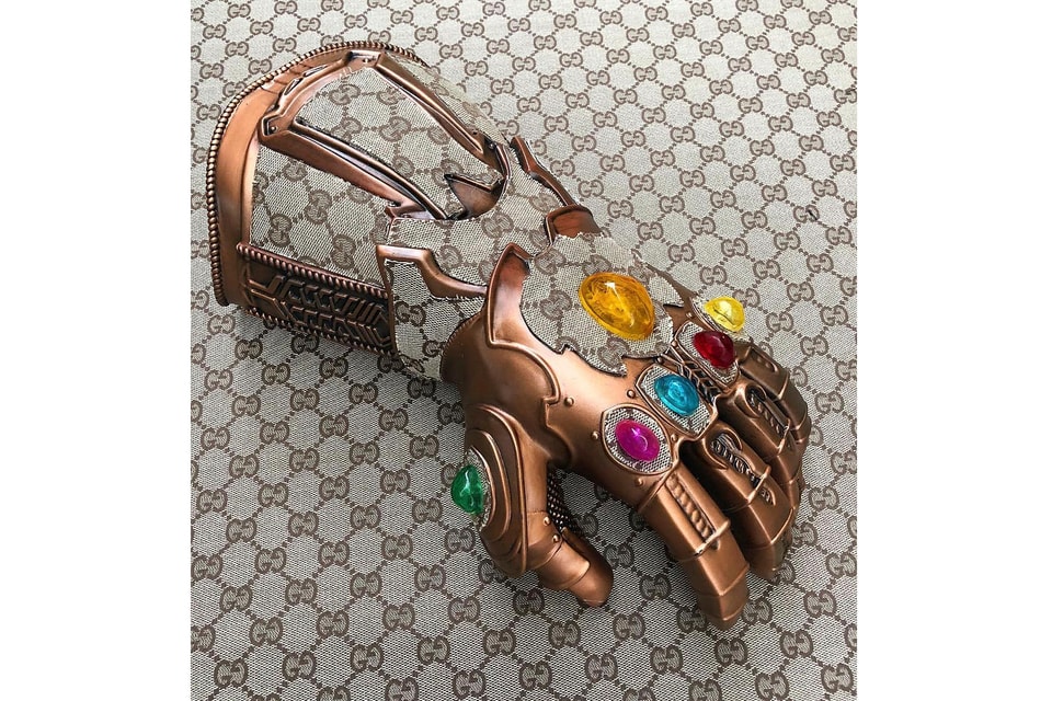 Custom Gucci Avengers Infinity Gauntlet Hypebeast - thanos infinity gauntlet roblox