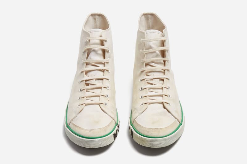 Balenciaga Ligne Match High-Top Trainer pre-fall 2018 release info white green demna gvasalia