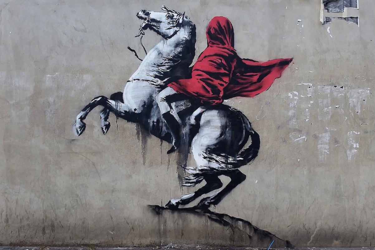 banksy paris street art murals graffiti artworks stencils