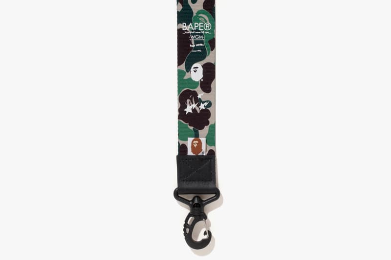 bape ABC CAMERA WIDE STRAP green